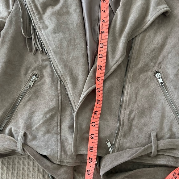 MOON RIVER by Anthropologie | Tan Suede Fringe Cowgirl Jacket - Picture 12 of 14